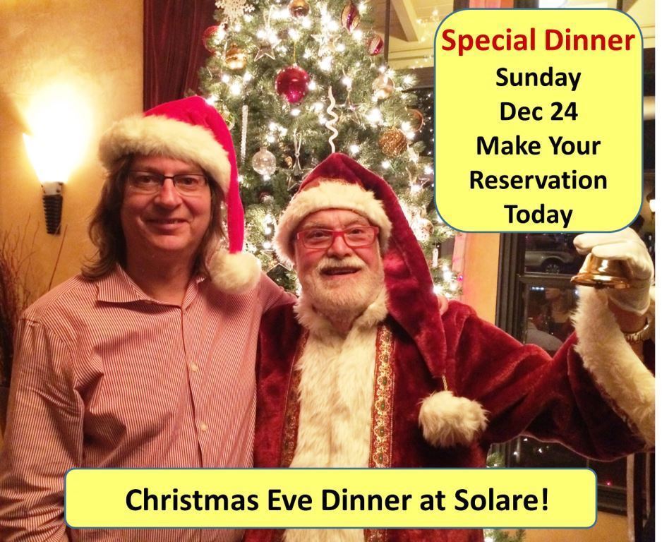 <a id="Solare-Christmas-Eve-Dinner"></a>Solare Christmas Eve Dinner