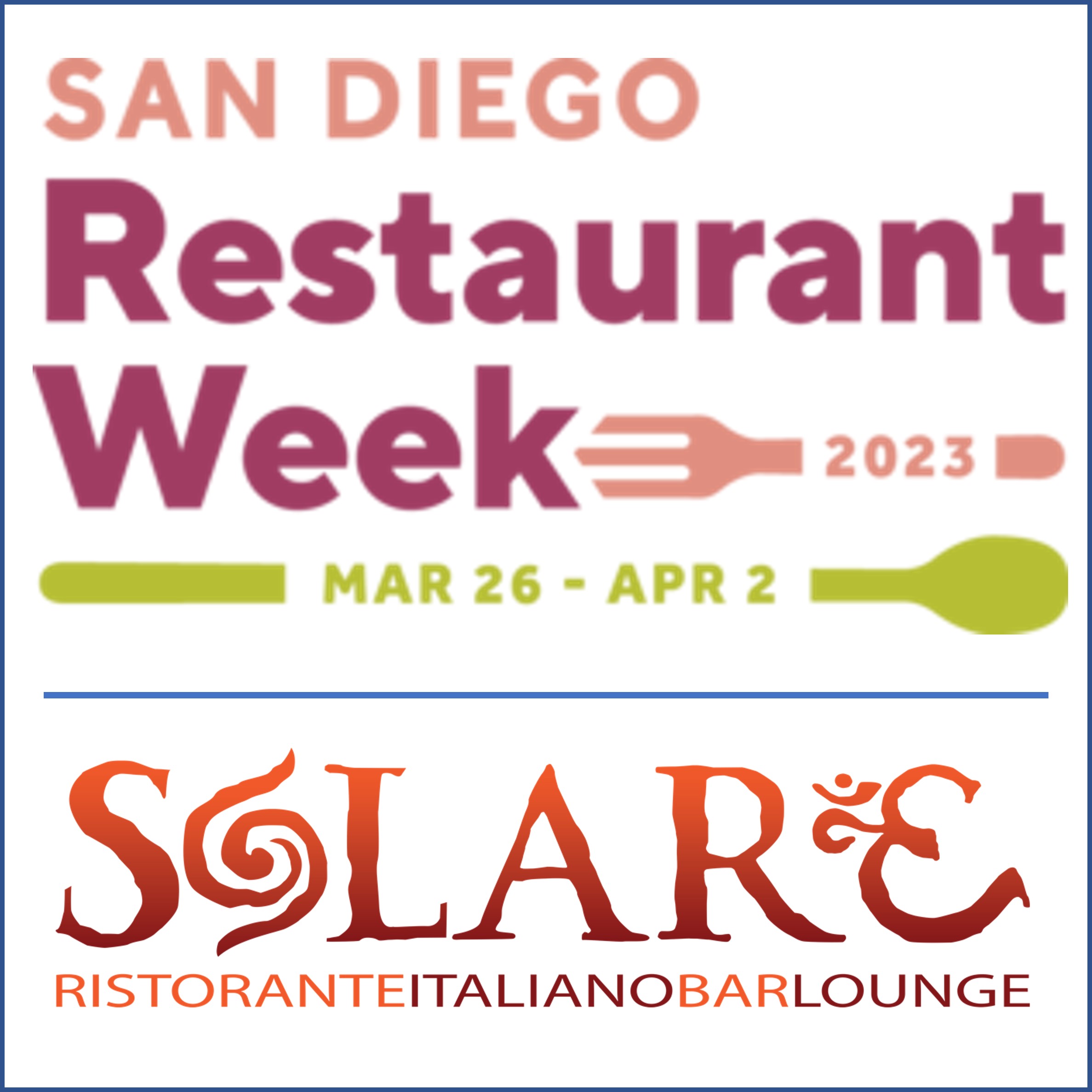 <a id="Solare-SDRW"></a>San Diego Restaurant Week