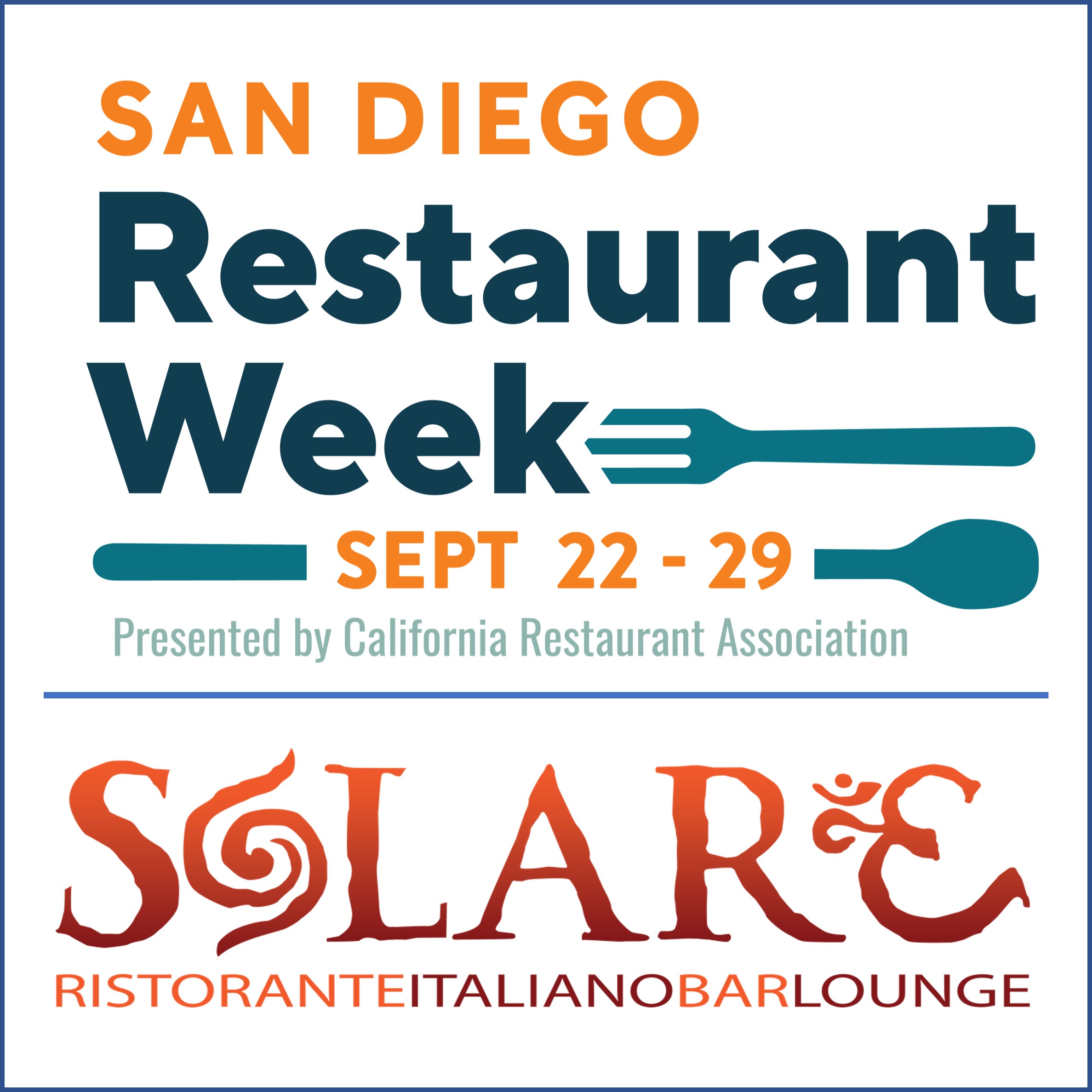 <a id="Solare-SDRW"></a>San Diego Restaurant Week