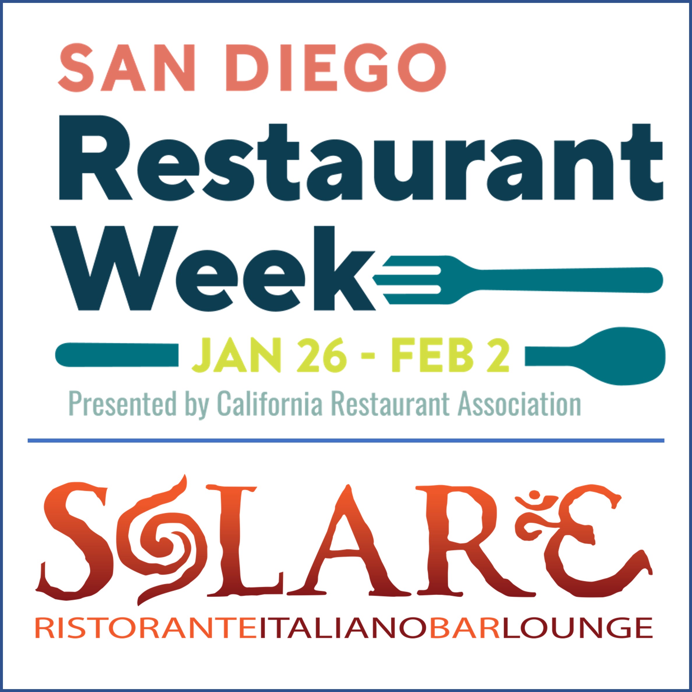 <a id="Solare-SDRW"></a>San Diego Restaurant Week